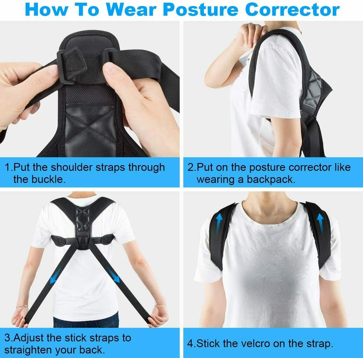 Posture Correcting Back Support