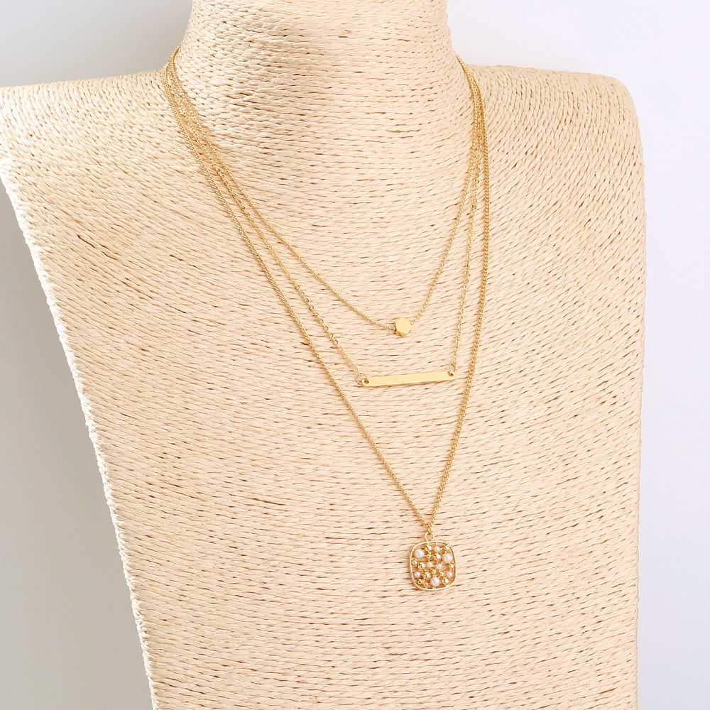 Multi-layer Gold Necklace